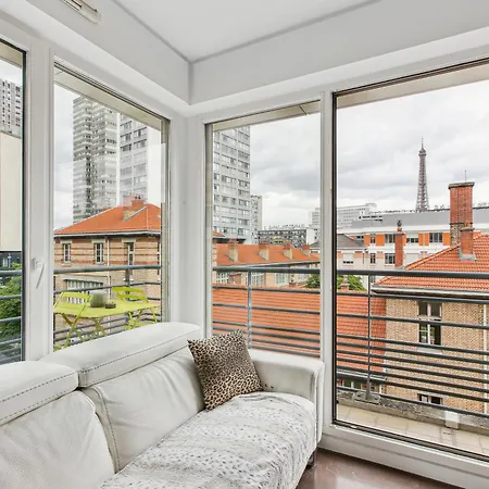 Proche De La Tour Eiffel Apart Otel